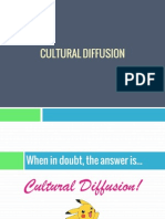 Cultural Diffusion