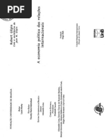 GILPIN, Robert - A Economia Política Das Relações Internacionais