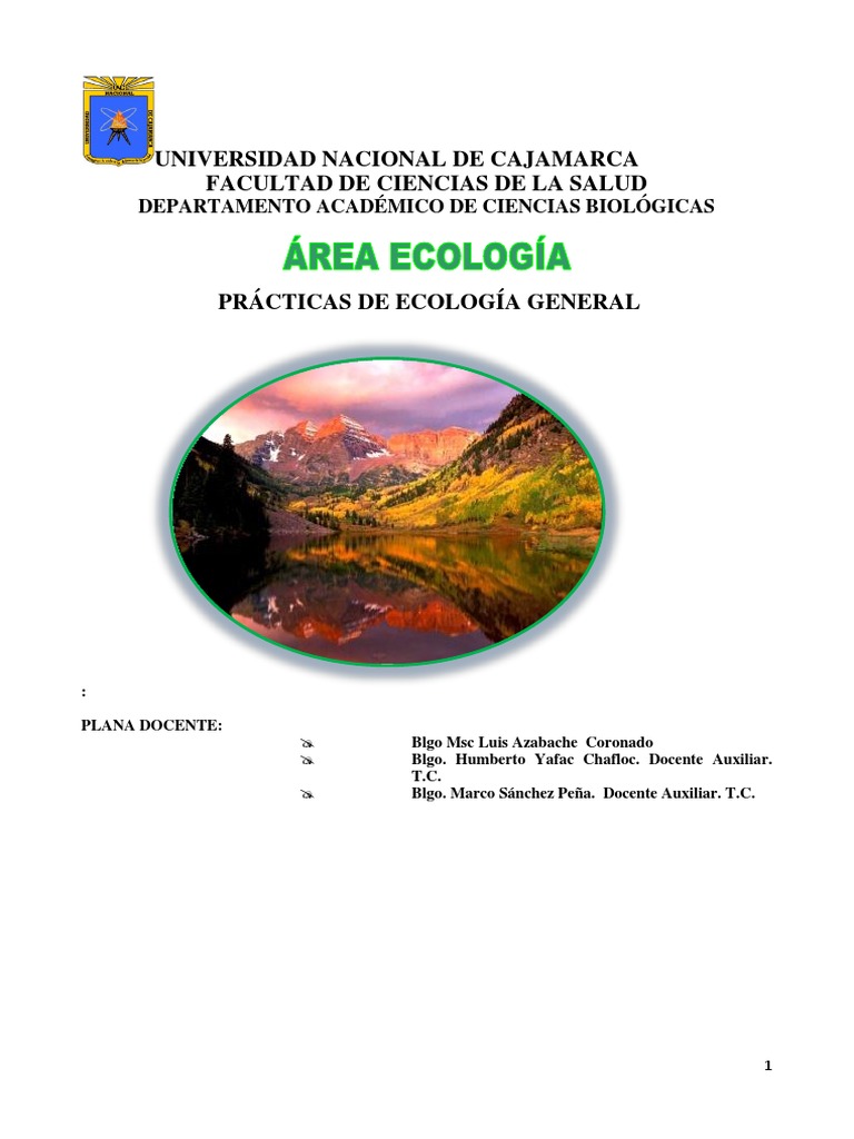Guia Practica Ecologia | PDF