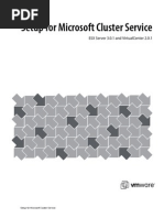 Download VMware Infrastructure Setup for Microsoft Cluster Service by dgrgich SN2290389 doc pdf