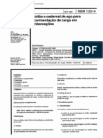 NBR 10014 - Moitao de Cadernal de Aco para Movimentacao de Carga em Embarcacoes PDF