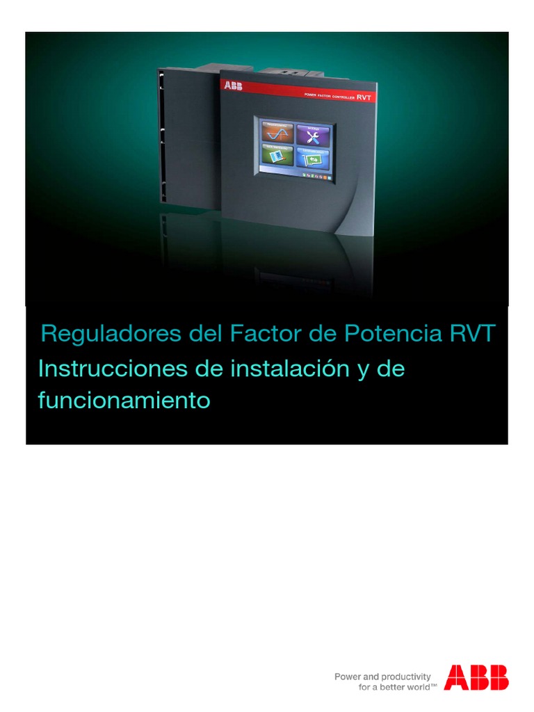 Automatic Power Factor Controller RVT Manual ES | PDF | Energia ...