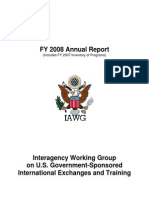 2008 State Department on International Exchange