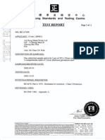 Cable Trunking Test Report BS 4678 IEC61084 G275