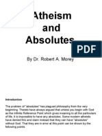 Atheism and Absolutes