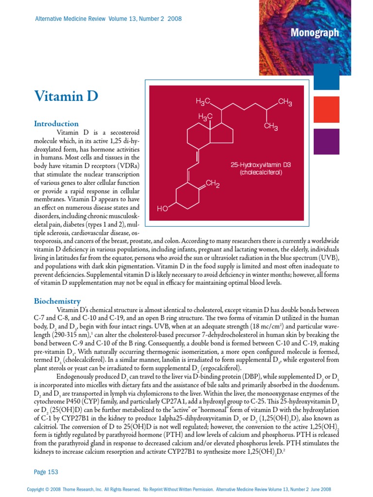 Vitamin D Monograph Download Free PDF Vitamin D Chronic Kidney