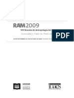 Programa Del Evento RAM 2009