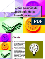 Conceptos Basicos de Metodologia de La Investigacion