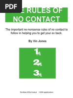 The Rules of No Contact