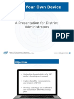 BYOD Presentation for District Administrators