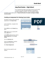 TV GB Calculating Final Grades - HS