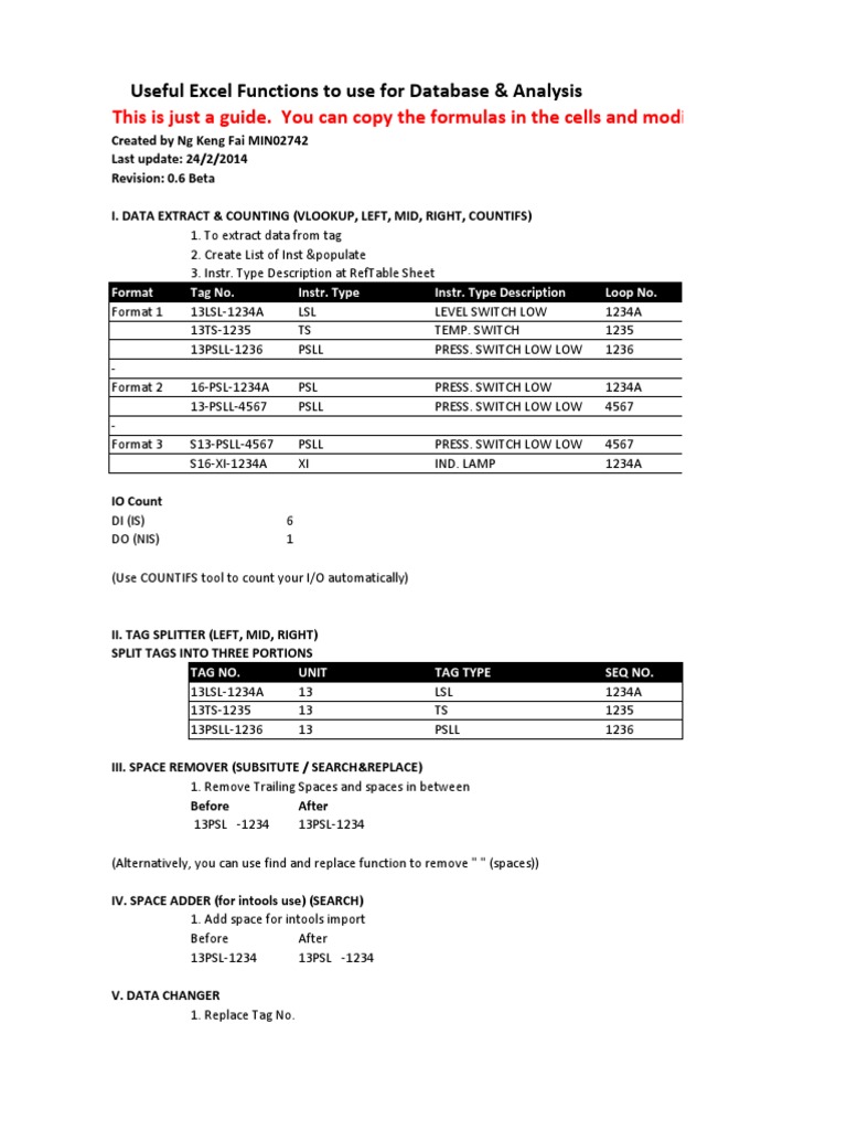 Excel Search Function Guide | PDF | Spreadsheet | Incremental Computing