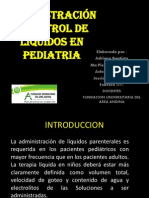 Admon y Control de Liqen Pediatria II Sem 2012