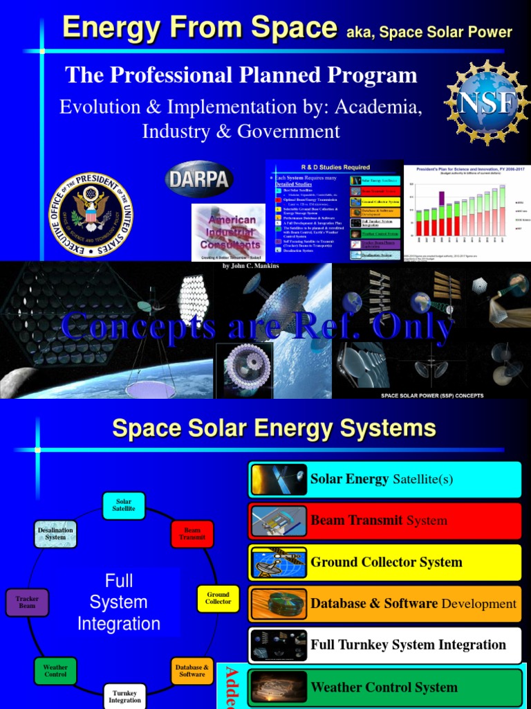 Space Solar Power for Earth's Future | PDF | Solar Cell | Solar Power
