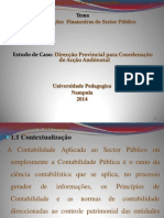 Análise da coerência das demonstrações financeiras da DPCAA de Nampula de 2010 a 2012