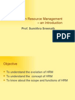 Human Resource Management – an Introduction