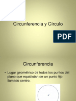 Circunferencia y Círculo