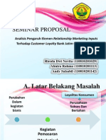 Seminar Proposal Show