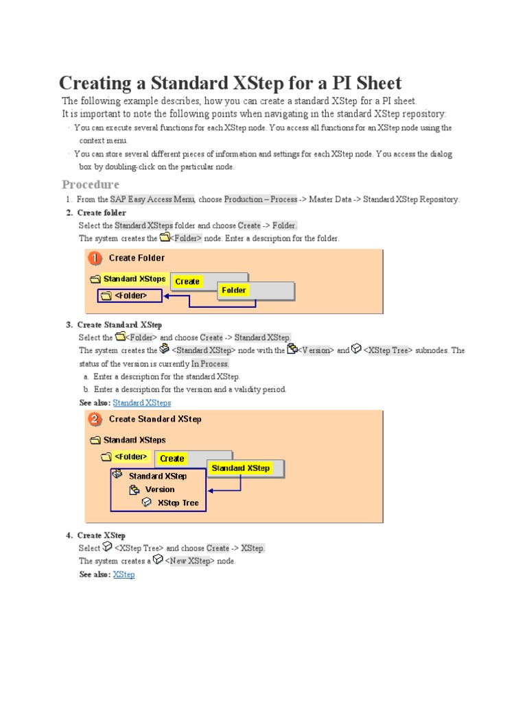 SAP XStep Creation Guide | PDF | Areas Of Computer Science | Computing