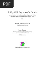 EASy68K Beginners Guide - EEE3231