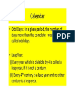 Calendar