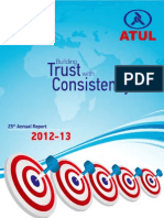 Annual Statement of Atul Auto Year 2012-13