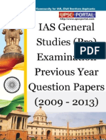 Download UPSC IAS Pre LAST 5 Year Papers General Studies