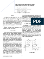 2005 Low Power N-bit Adders and Multiplier Using Lowest-number-Of-transistor 1-Bit Adders