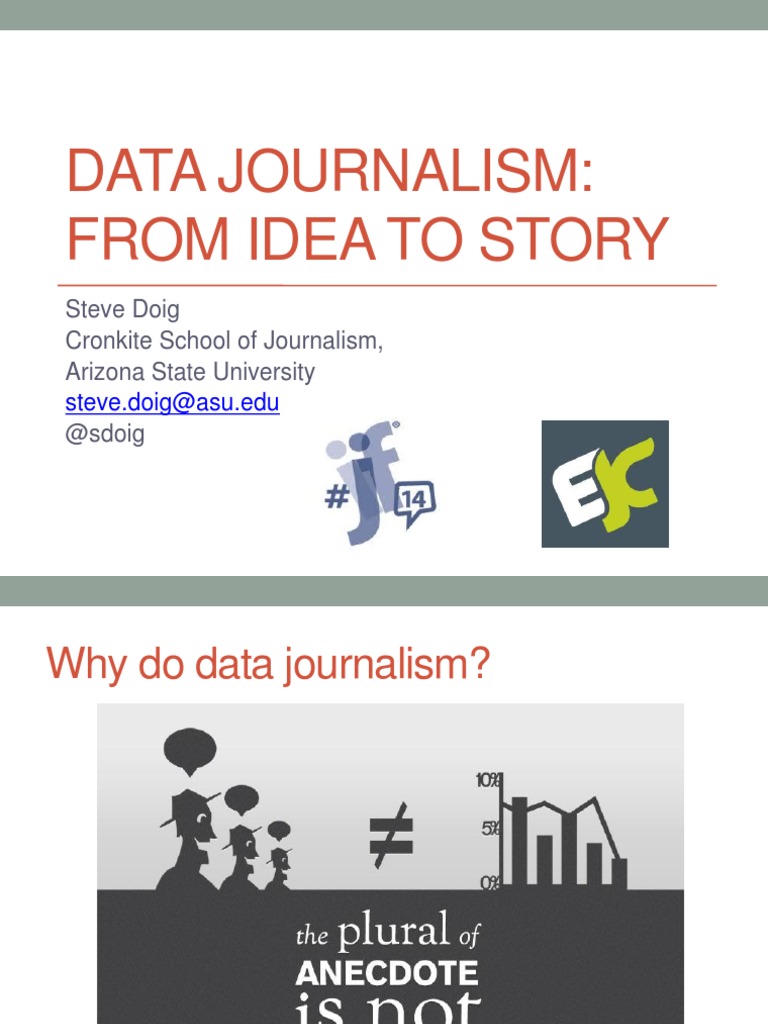 Data Journalism: From Idea to Story | PDF | Social Science