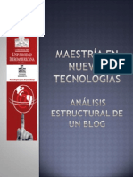 Analisis de Un Blog