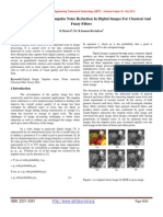 A Comparative Study Of Impulse Noise Reduction In Digital Images For Classical And Fuzzy Filters