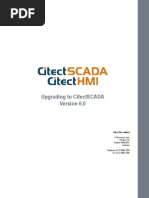 Upgrading To CitectSCADA Version 6