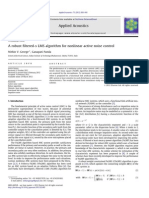 A Robust Filtered-s LMS Algorithm for Nonlinear Active Noise Control