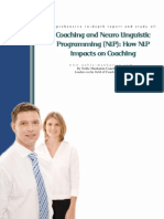 Report Coaching and Neuro Linguistic Programming %28NLP%29
