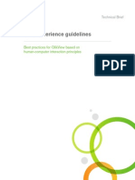 User Experience Guidlines For QlikView