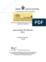 AntiSemintism Worldwide 2013