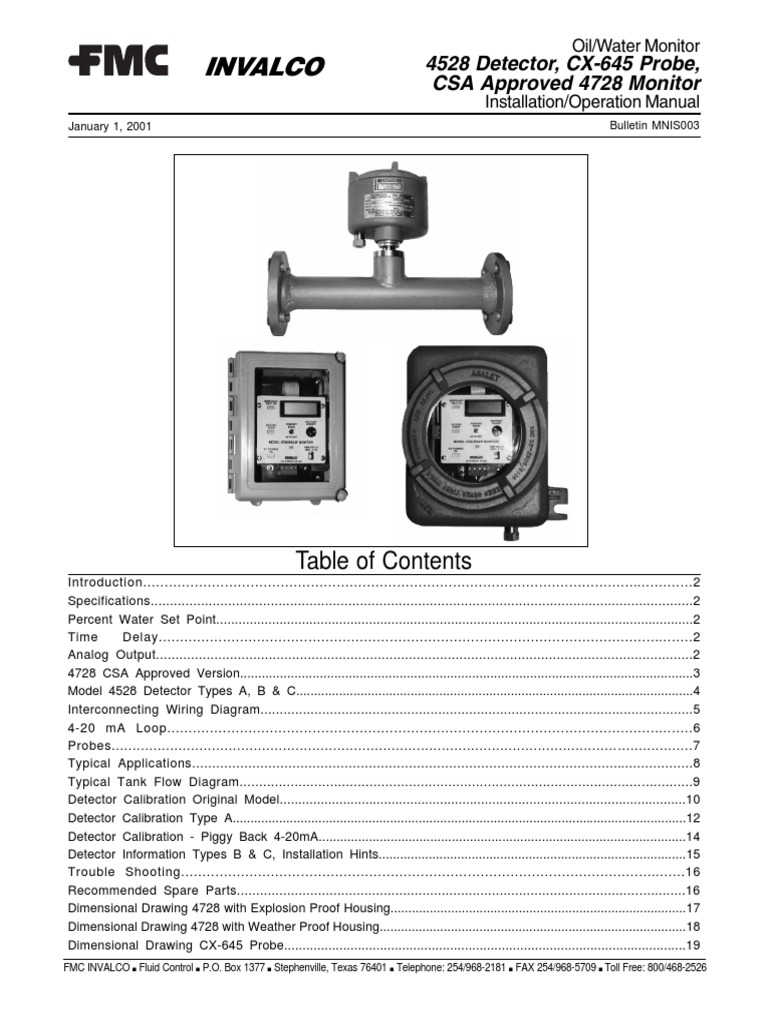 4528 Manual | PDF | Detector (Radio) | Switch