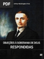 Objeções á Soberania de Deus - A. W. Pink