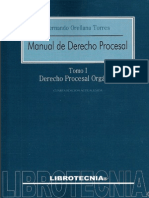 Manual de Derecho Procesal, Tomo I, 4 Ed
