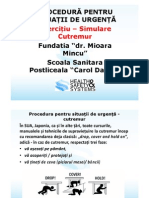 Procedura Simulare Cutremur