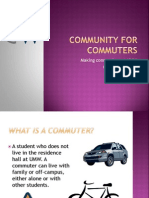 Community For Commuters 2014