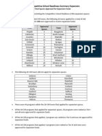 FY 2015 School Readiness Expansion Summary, Ct.gov (6/11/14)