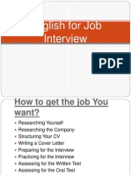 English For Job Interview