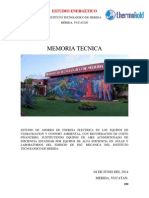 Memoria Tecnica Ing. Mecanica