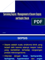 Surviving Sepsis Management of Severe Sepsis and Septic Shock