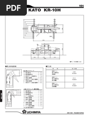 Kato Crane KR-10H | PDF