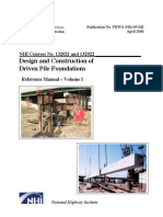 Design and Construction of Driven Pile Foundations VolumeI
