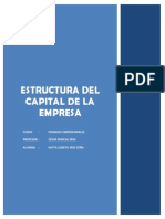 Diaz Zeña - Estructura de Capital