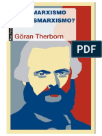 Del Marxismo Al Posmarxismo - Gorän Therborn PDF