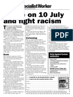 Strike On 10 July and Fight Racism
